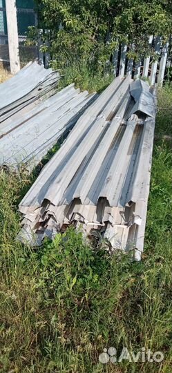 Профнастил оцинкованный бу