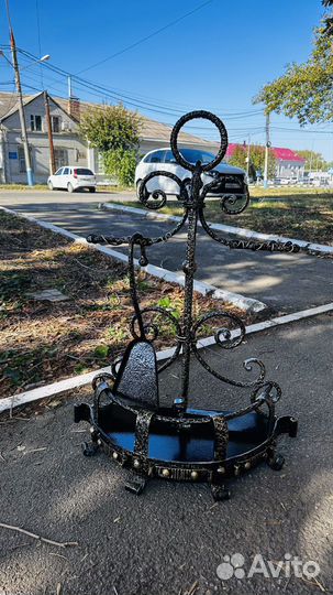 Кованый каминный набор