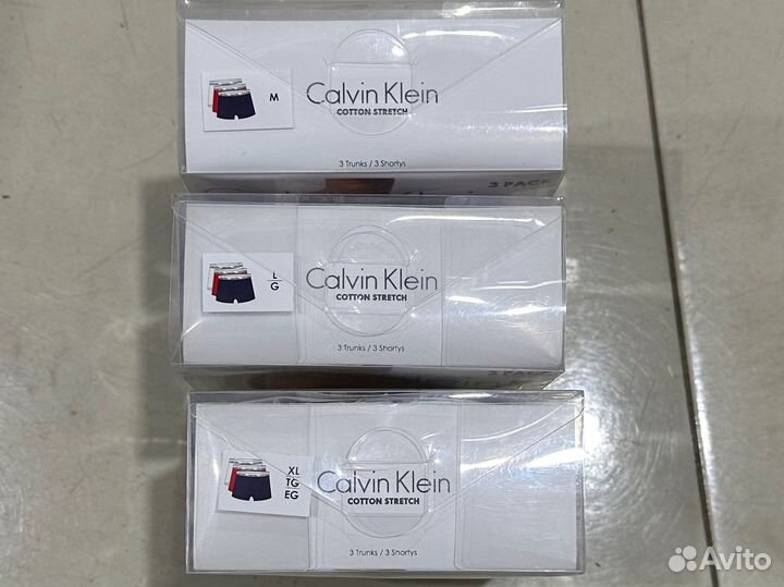 Calvin klein боксеры трусы мужские M L XL