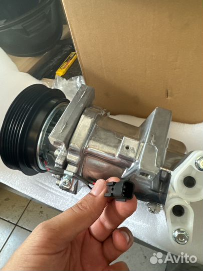 Компрессор кондиционера renault logan 2