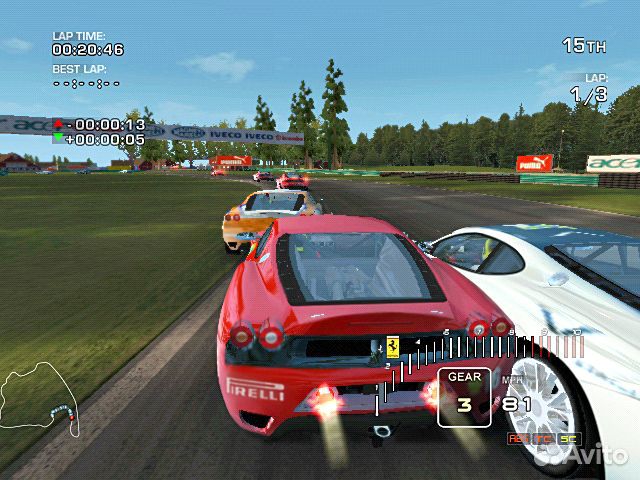 PS2 Ferrari Challenger б/у