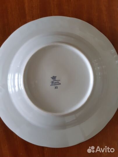 Тарелки чешского фарфора