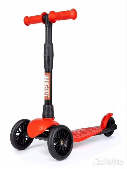 Самокат детский baby красный