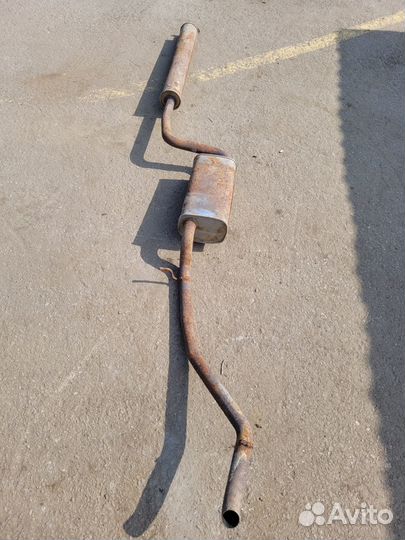 Глушитель на Ford Focus 2 1.6