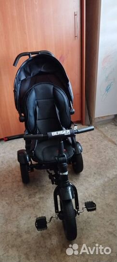 Велосипед коляска с ручкой