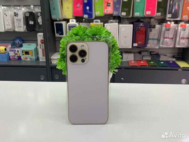 Муляж iPhone 13 pro max белое золото 73