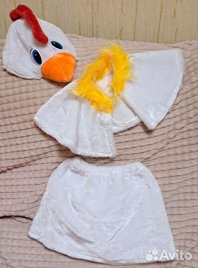 Новогодний костюм курочки для девочки