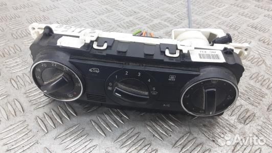 Блок управления печки и климат-контроля mercedes b