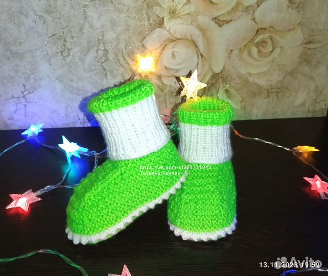 Пинетки ручной работы