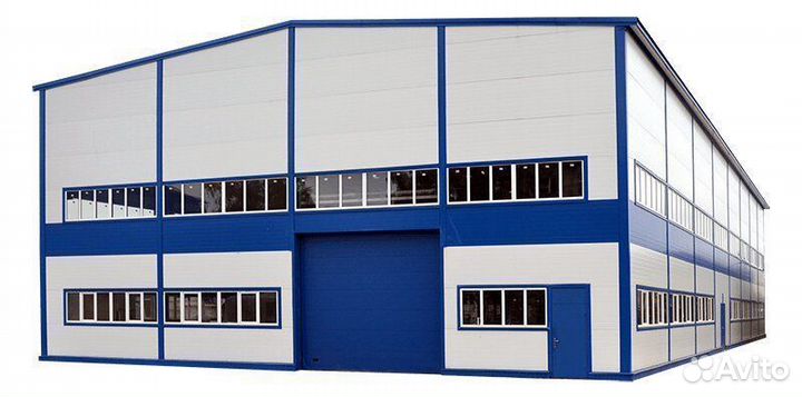 Металлоконструкции. Каркас здания