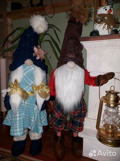 Скандинавский гном, снеговик