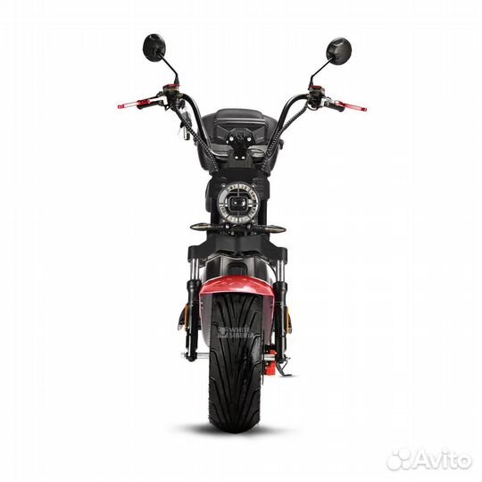 Электроскутер White Siberia Black Sea 5000W (Red)