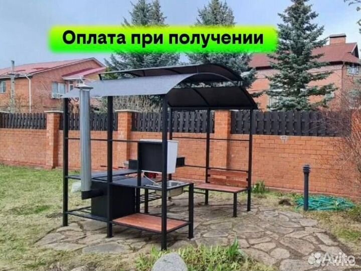 Мангал казан беседка