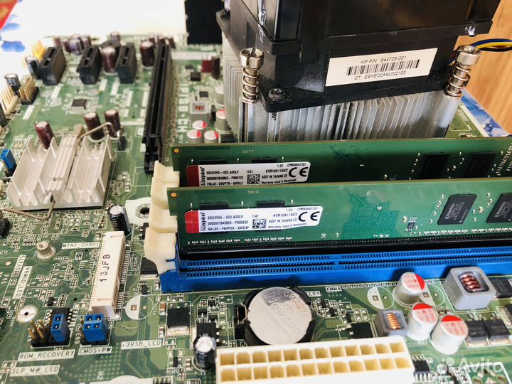 Материнская плата с процессором g620