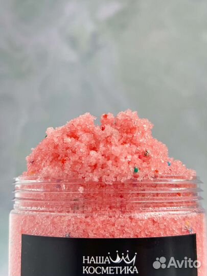 Сахарный скраб для тела