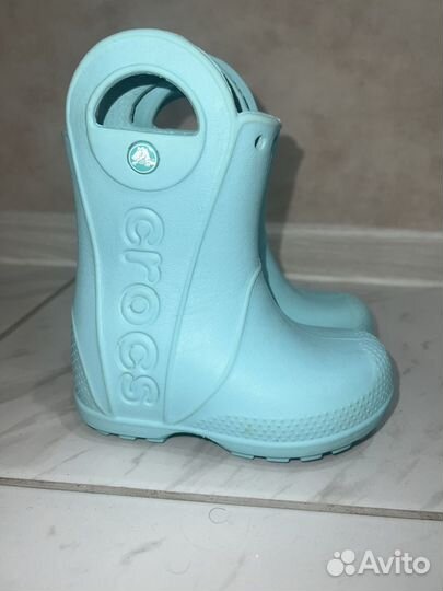 Резиновые сапоги crocs c7