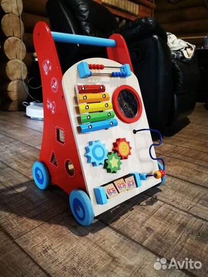 Ходунки каталка из дерева