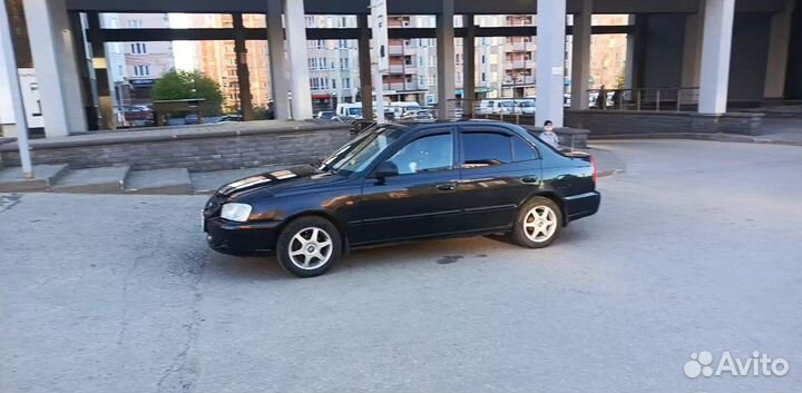 Hyundai Accent 1.5 МТ, 2005, 198 000 км