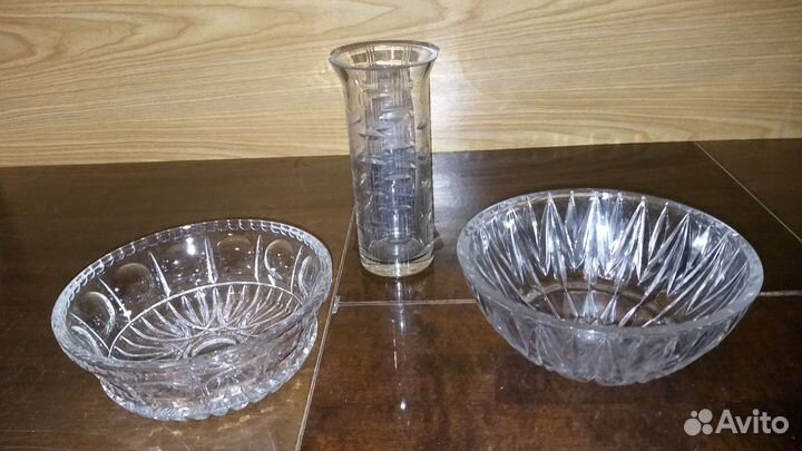 Стеклянная и керамическая посуда периода СССР
