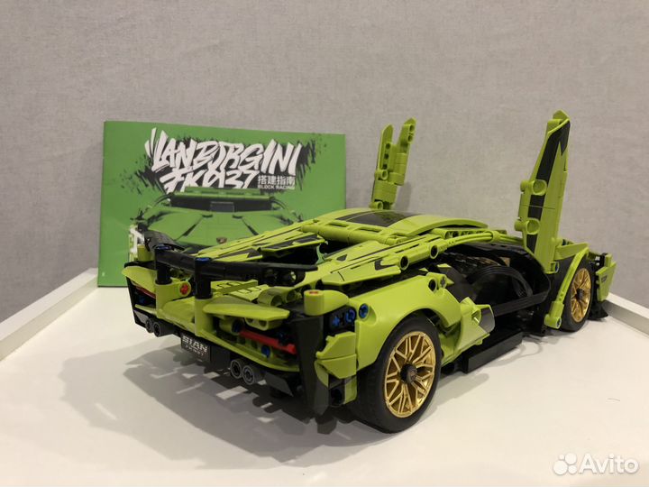 Lego Lamborghini с мотором