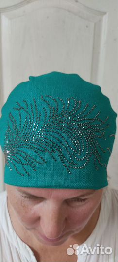 Мягкая шапочка летняя