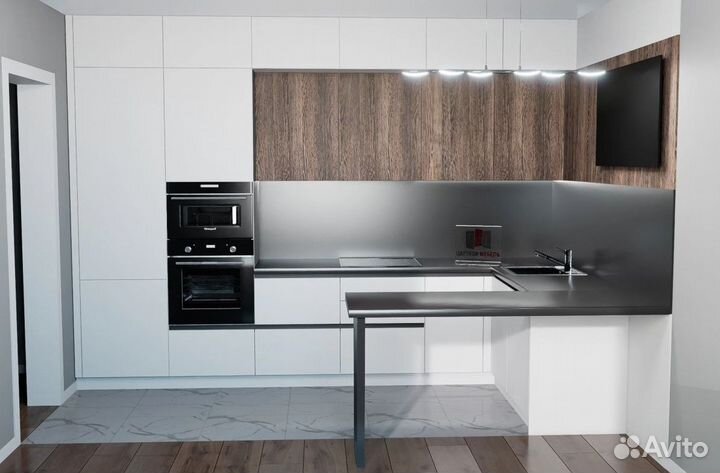 Кухня под потолок артикул 78214