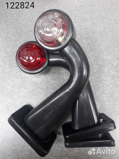 Указатель габарита (бело-красный) гфз.7