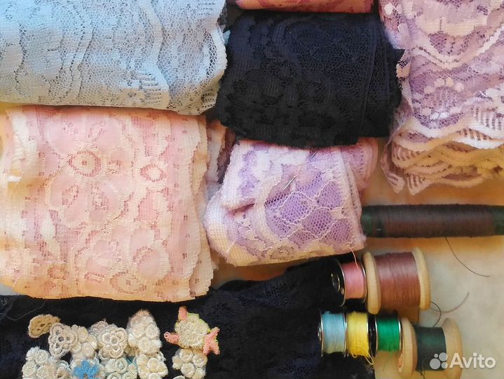 Кружево винтажное набор