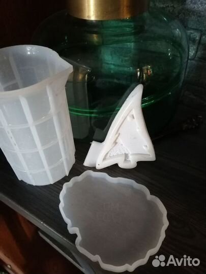 Молд Ёлочка и подстаканник мерный стакан