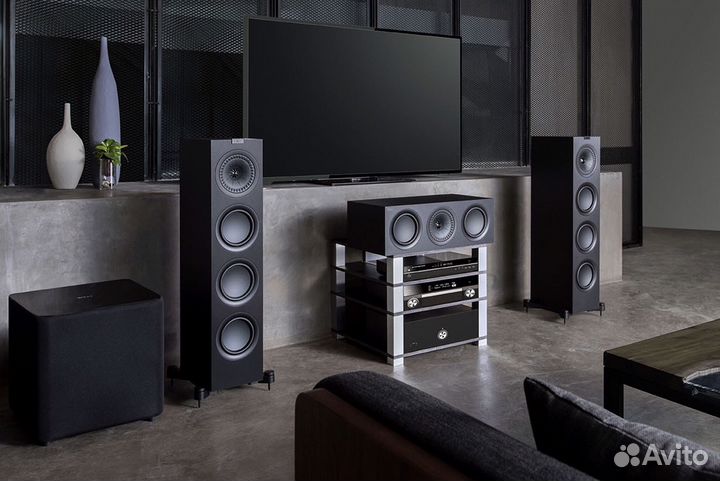 Новая напольная пара акустики kеf Q550 Black