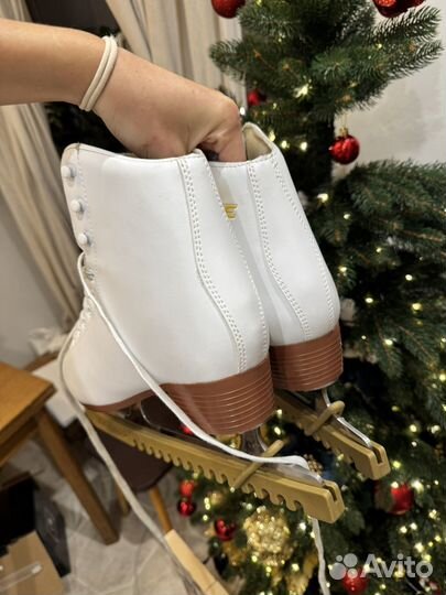 Коньки фигурные prime ambition (27,6 см)