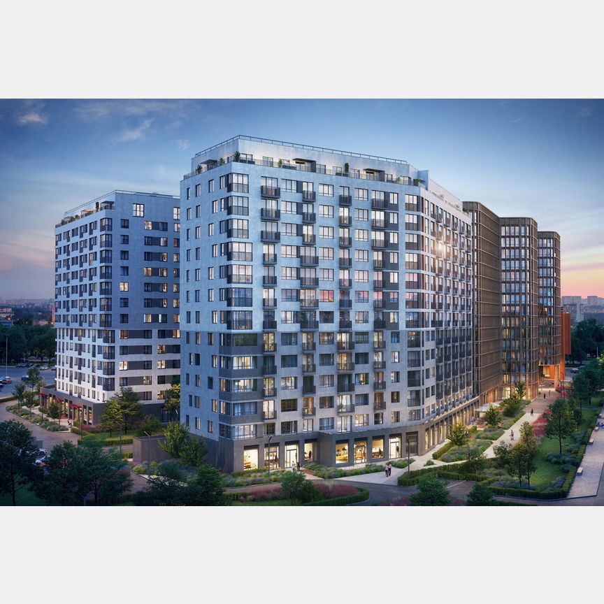 2-к. квартира, 56,8 м², 8/14 эт.