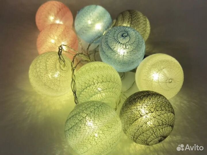 Гирлянда шары для вигвама