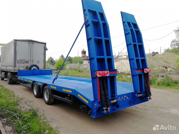 Прицеп трал (тяжеловоз) АЛСА 8817, 2023