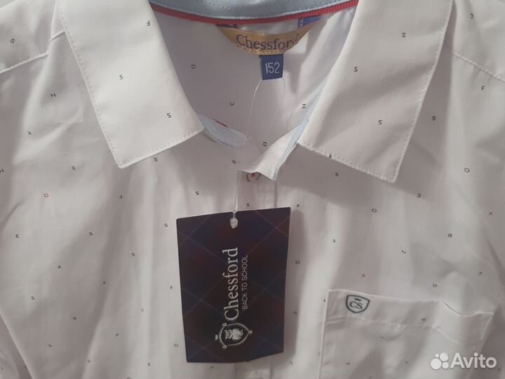 Рубашка белая для мальчика