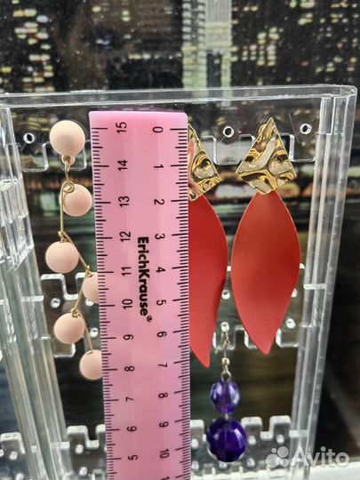 Серьги 2пары