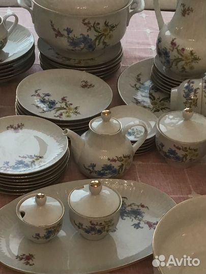 Сервиз jlmenau/henneberg porzellan По предметно