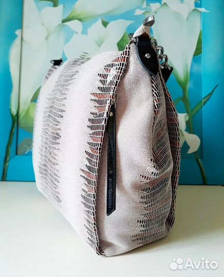 Сумка Polina & Eiterou натуральная кожа