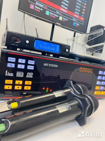 Караоке AST 100 с микрофонами AST 922