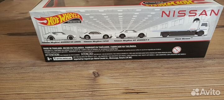 Hot Wheels Premium диорама Nissan