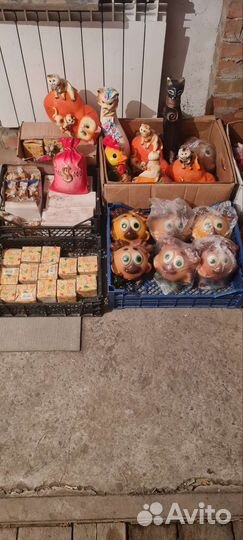 Садовые фигуры, копилки