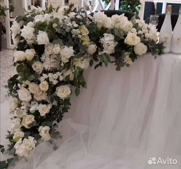 Искусственные цветы для свадьбы