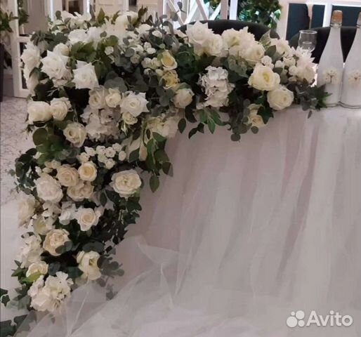 Искусственные цветы для свадьбы