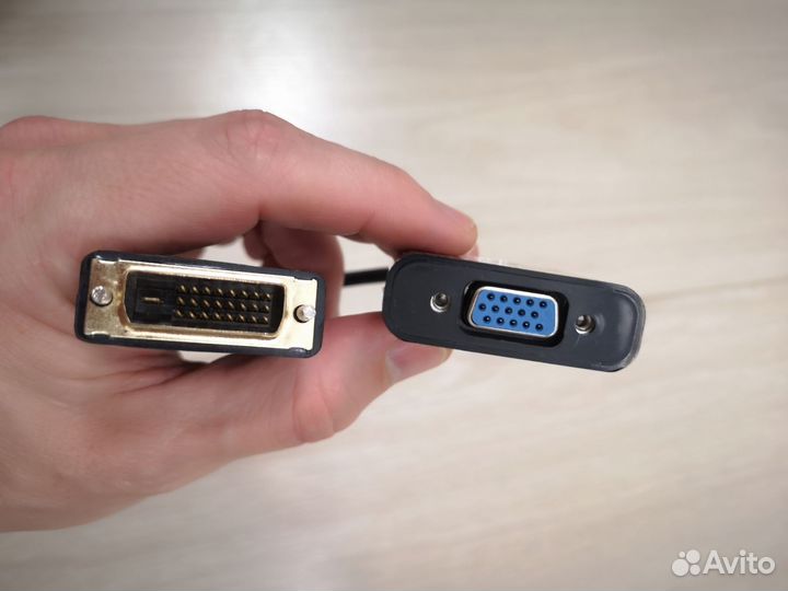 Переходник адаптер dvi vga