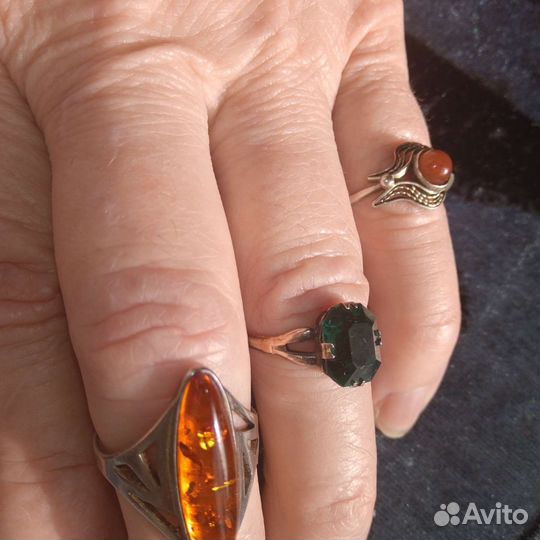 Кольцо серебро, кольцо СССР, кольцо винтаж