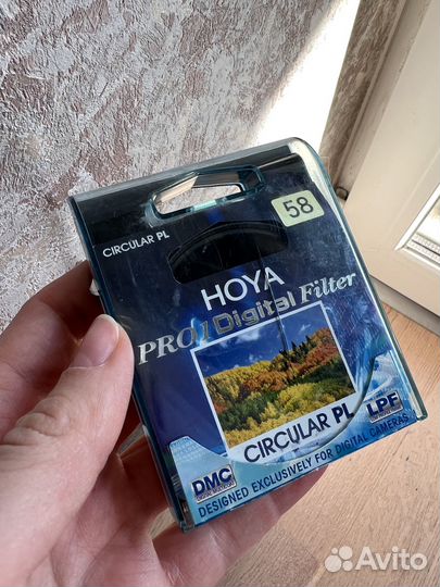 Поляризационный фильтр hoya 58