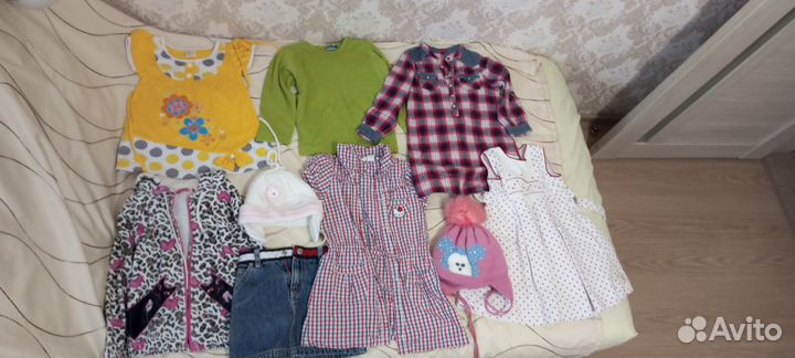 Вещи пакетом на девочку