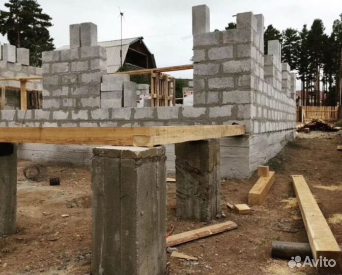 Блоки полистиролбетонные строительные