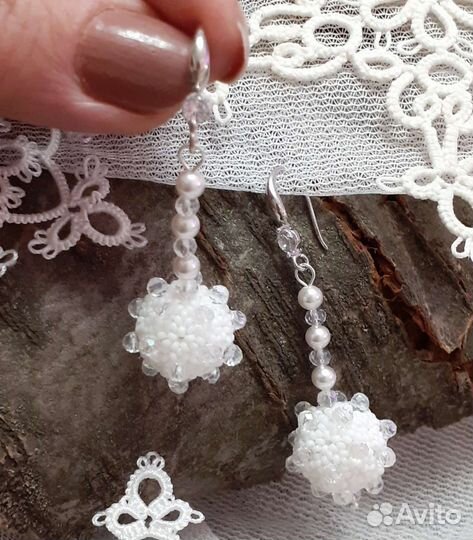 Оригинальные серьги