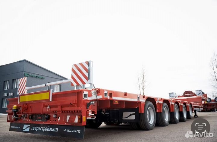 Полуприцеп трал (тяжеловоз) Тверьстроймаш 993951, 2024
